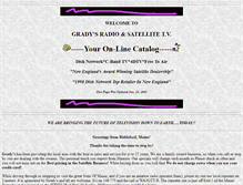 Tablet Screenshot of gradys.com